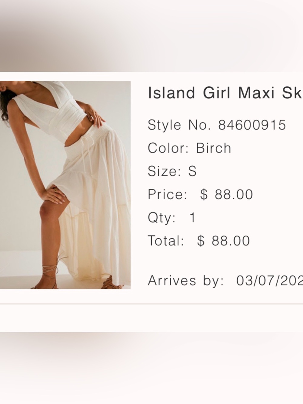 Free People birch / looks Mint Textured Knit island skirt with Metal Logo
